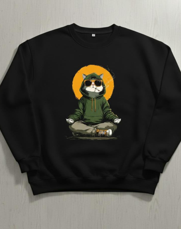 Classic Black Sweatshirt Collection – Cozy & Stylish | Orah Wears