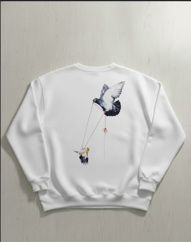 Classic White Sweatshirt Collection – Cozy & Stylish | Orah Wears