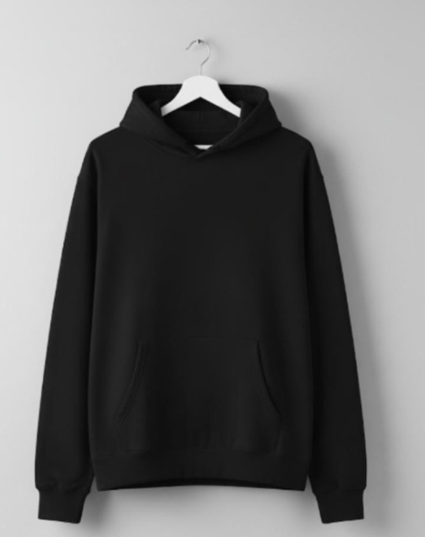 Premium Black Ready-Made Hoodie – Stay Warm in Style | Orah Wears